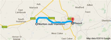 Google | Map, Yeovil, Norton