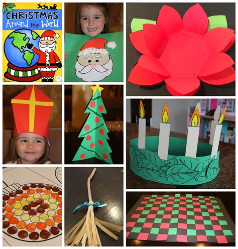 Christmas Crafts & Holidays Around The World Bundle + Flip Books ...