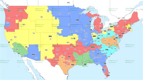 NFL Week 11 Coverage Map: TV Schedule for CBS, Regional Fox Shows - BestNewsOnline