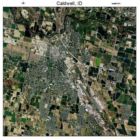 Aerial Photography Map of Caldwell, ID Idaho