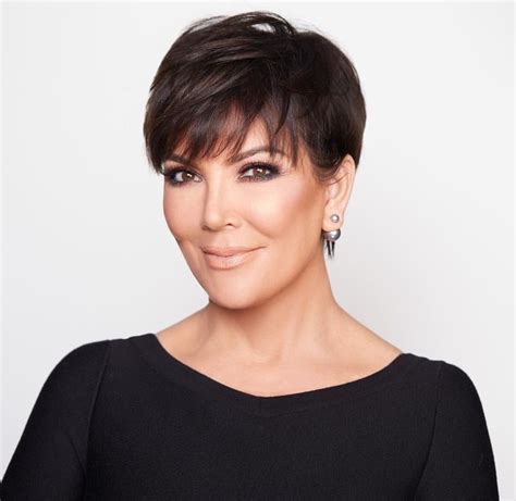 Trendy Short Haircuts Kris Jenner Ideas | Cor de cabelo curto, Cabelo ...