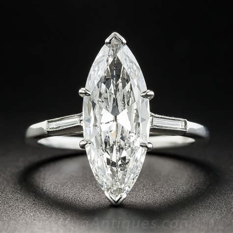 2.40 Carat Marquise Diamond Ring - GIA G SI2