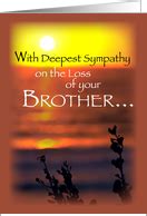 Sympathy Cards For Loss of Brother from Greeting Card Universe