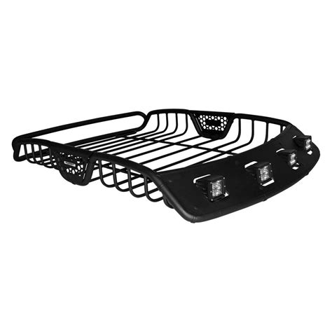 Go Rhino® 5921145T - 48" SR40 Series Roof Rack with 3" LED Lights