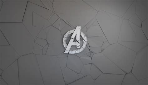 1336x768 Resolution Avengers Logo Minimal Art HD Laptop Wallpaper ...