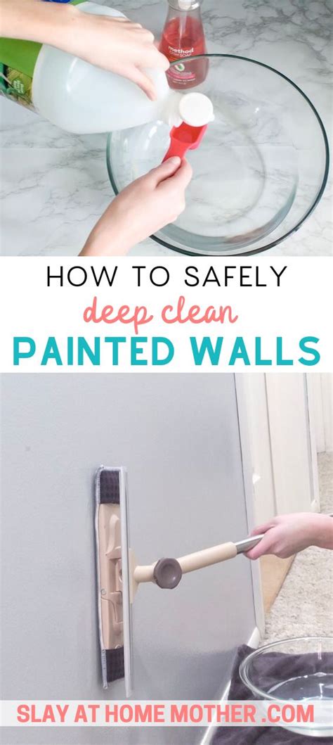 How To Wash Walls - Homemade Wall Cleaner Recipe | Cleaning walls, Diy cleaning solution ...