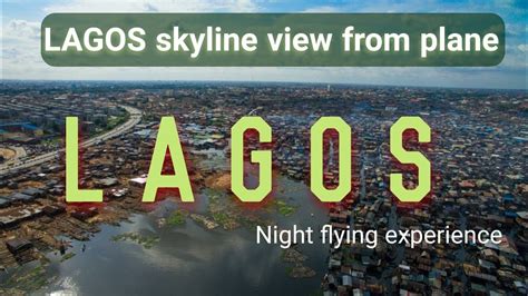 Landing in LAGOS NIGERIA 🇳🇬 skyline at Night #Shorts - YouTube