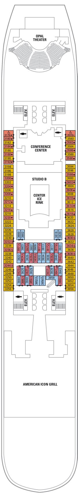 Oasis Of The Seas Deck Plans