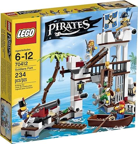 Amazon.com: LEGO Pirates Soldiers Fort 70412 : Toys & Games