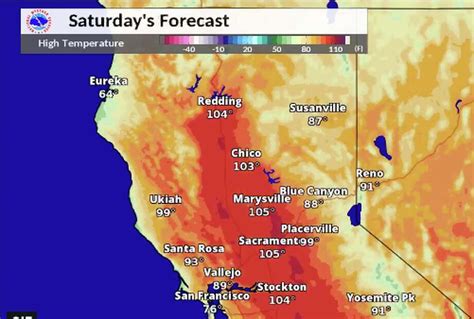 Here's where triple-digit heat will hit in California over the weekend ...