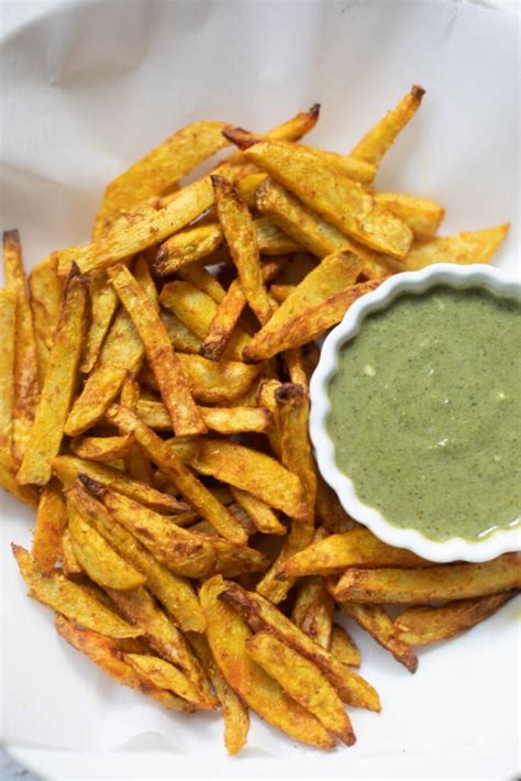 Taro Fries (Air Fryer, Oven, Stovetop) - Piping Pot Curry