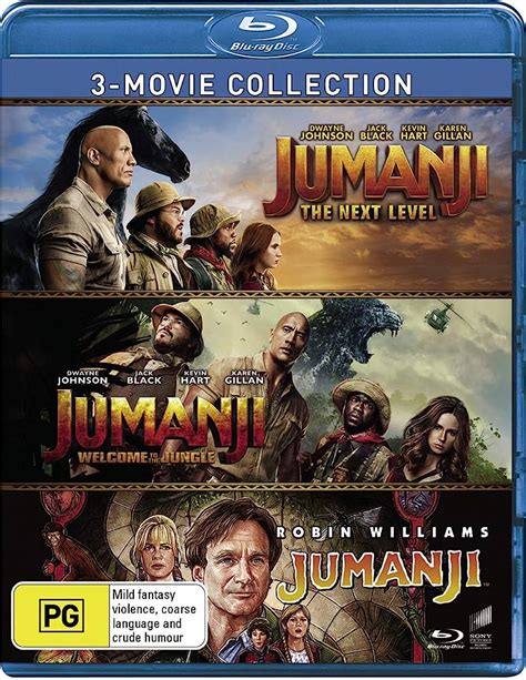 Jumanji: The Next Level Jumanji: Welcome To The Jungle Set [Blu-ray] Auction Auction Synergy ...