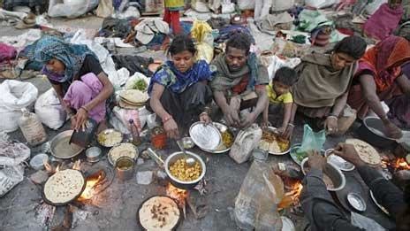 Indian Poor Family Food