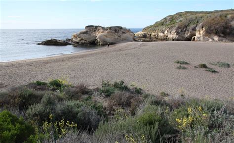 Montana de Oro State Park Map - California Beaches