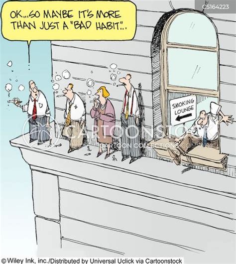 Bad Habit Cartoons and Comics - funny pictures from CartoonStock