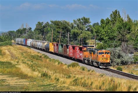 BNSF Railway EMD SD70MAC in Loveland, Colorado