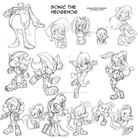 FA Sonic Sketches w Shadow by MaryBellamy on DeviantArt