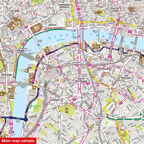 London Cycle Map (53) – Sustrans Shop