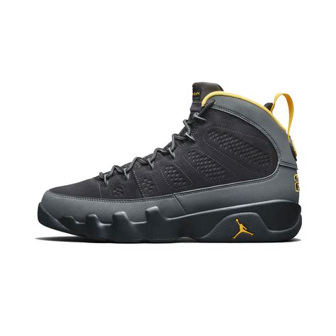 Jordan 9 Retro Dark Charcoal University GoldJordan 9 Retro Dark ...