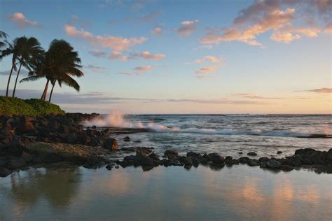 Baby Beach sunset on Kauai. Photograph by Larry Geddis - Pixels