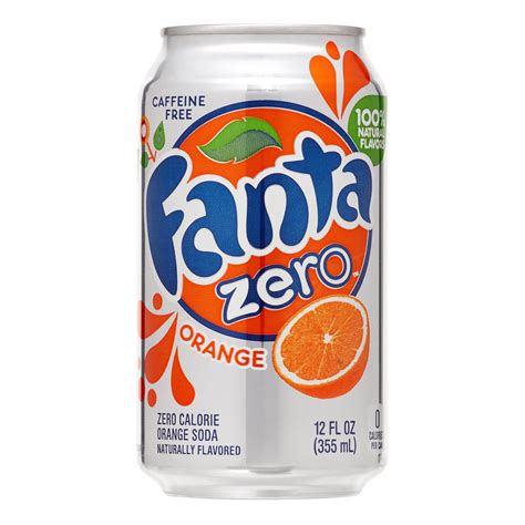 Fanta Zero Calorie Orange Soda, 12 Fl. Oz., 12 Count - Walmart.com