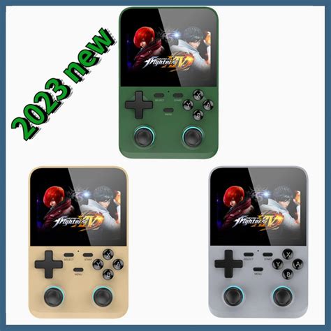 2023 New D007 Video Game Consoles 3.5 Inches Handheld Game Players 10000+ Gaming Retro Devices ...