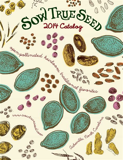 2018 Catalog, FREE from Sow True Seed, Asheville NC | Seed catalogs ...