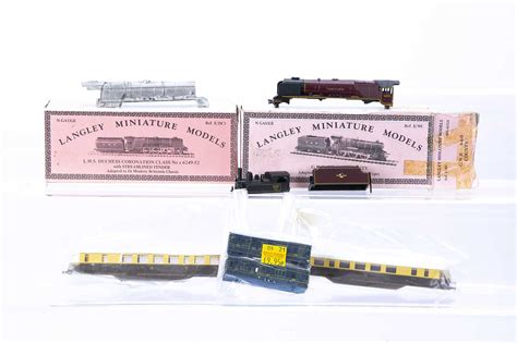 Lot 100 - N Gauge Langley Miniatures White Metal Steam