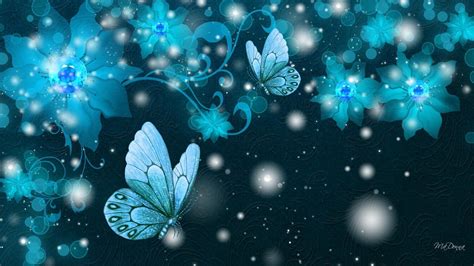 Blue Butterfly Desktop Wallpaper