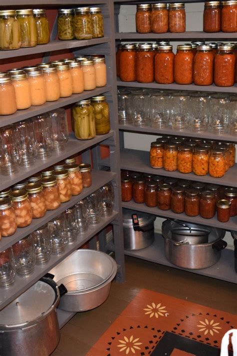 DIY Canning Storage Shelves - Easy Home Project