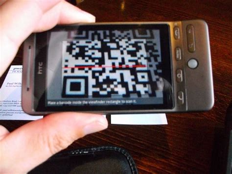 Scanning QR codes on business cards | Business cards, two ve… | Flickr