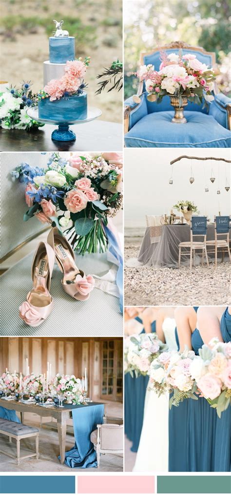 Spring/Summer Wedding Color Ideas 2017 from Pantone: Niagara – Stylish Wedd Blog
