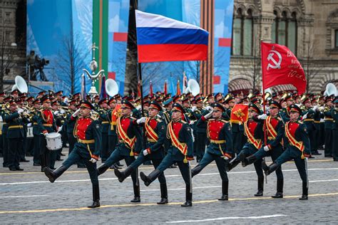 Russian Military Parade Red Square