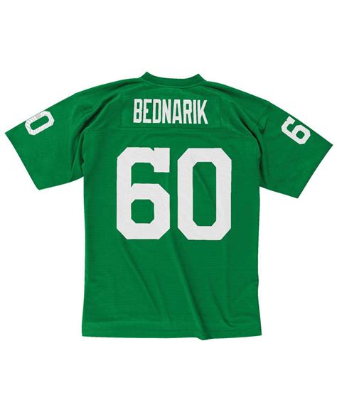 Mitchell & Ness Synthetic Chuck Bednarik Philadelphia Eagles Replica Throwback Jersey in Green ...