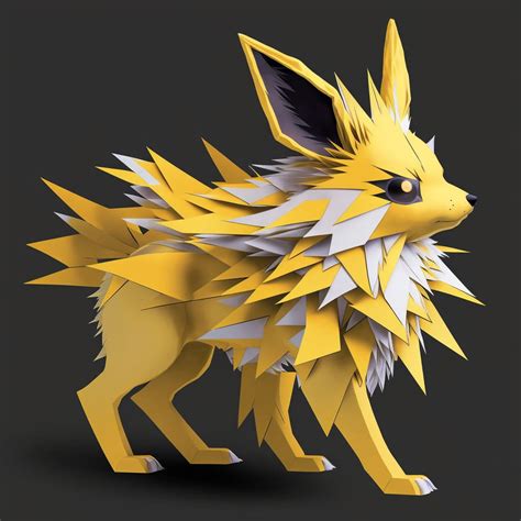 +20 Yellow Pokemon Explained (3D Images) - Eggradients.com