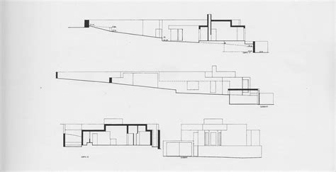 Alvaro Siza, sections for Casa Antonio Carlos Siza. (Alvaro Siza ...