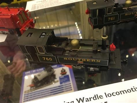 Lynton Station : Heljan L&B locomotive models on show