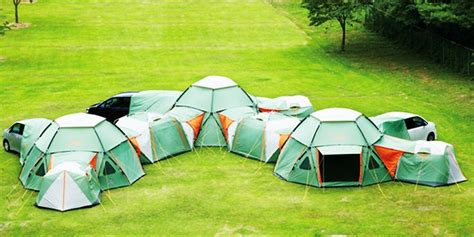 Awesome 16-Person Tent With Dining Area & Car Port Will Change The Way You Camp • AwesomeJelly.com