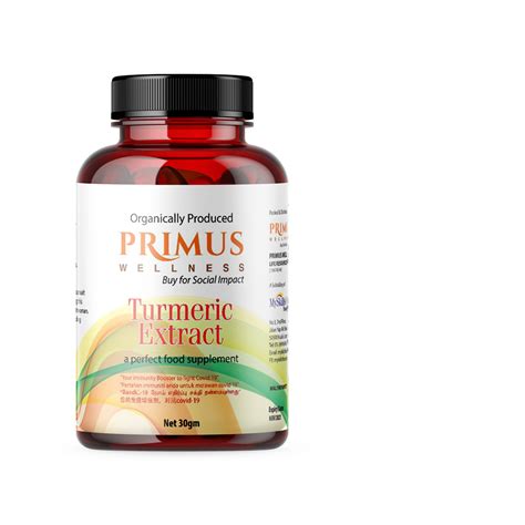 Turmeric Extract Powder - Primus Wellness Life Resources