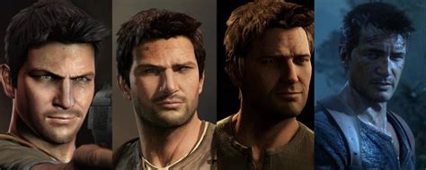 The Evolution of Uncharted Characters; Uncharted 1 to Uncharted 4