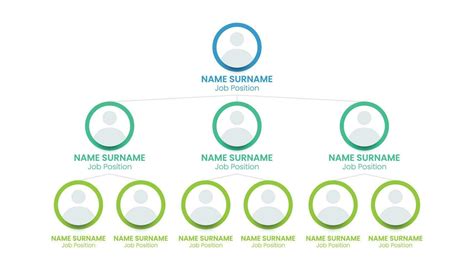 Organizational chart of company structure 34984336 Vector Art at Vecteezy