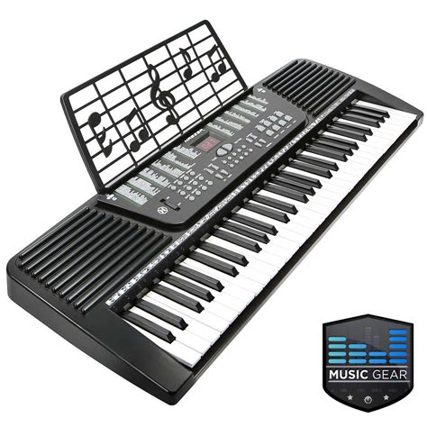 61 Key Electronic Music Electric Keyboard Piano - Black #LeadingLiving ...