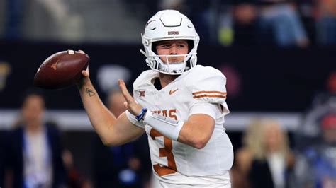 Quinn Ewers stats today: Texas QB sets Big 12 championship record with ...