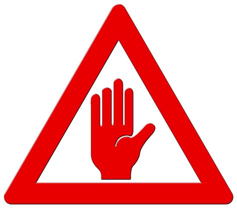 Kostenlose Illustration: Verkehrszeichen, Achtung, Schild - Kostenloses Bild auf Pixabay - 464643