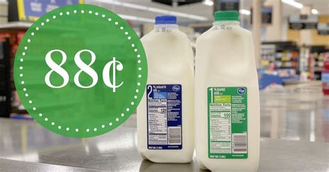 Kroger brand Milk (1/2 gal) is ONLY $0.88 Right Now!!! - Kroger Krazy