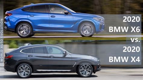 2020 BMW X6 vs 2020 BMW X4 (technical comparison) - YouTube