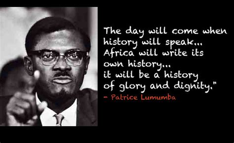 AFRICAN DIASPORA: PATRICE LUMUMBA