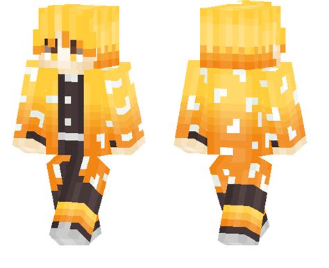 Zenitsu | Minecraft PE Skins