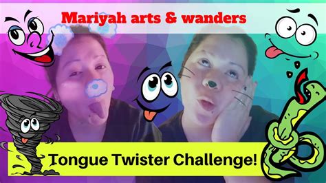 Tongue Twister Challenge!!! - YouTube