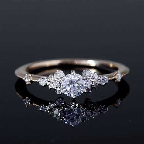 Japanese Rose Ring | Morganite engagement ring, Rose engagement ring, Unique engagement rings